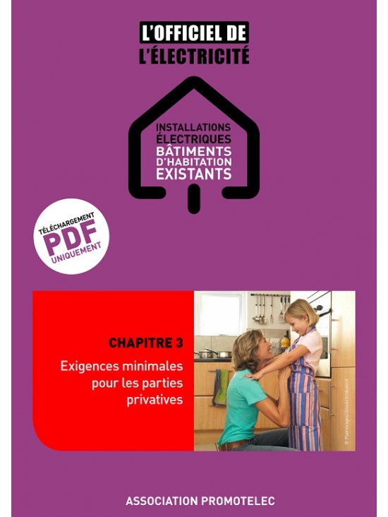 Exigences minimales pour les parties privatives - chapitre 3 de L'Officiel Bâtiments d'habitation existants Édition 2019 (PDF)