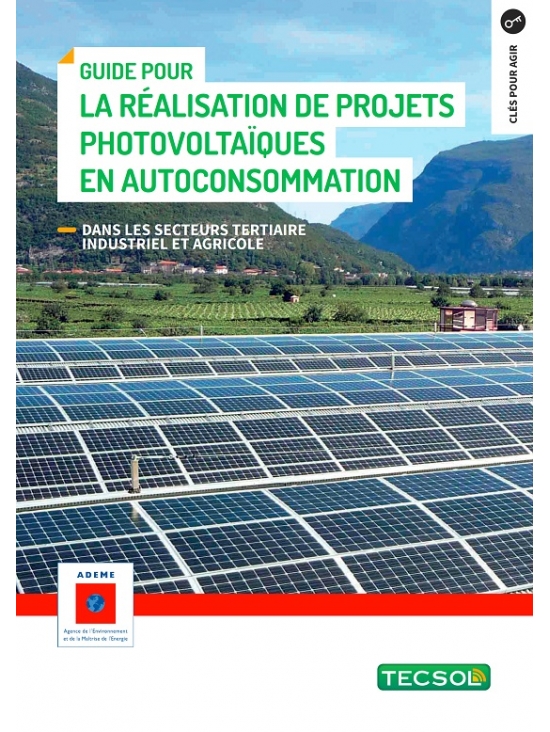 Guide pour la réalisation de projets photovoltaïques en autoconsommation: Secteurs tertiaire industriel et agricole (Clés pour agir) 1er édition 2017 (PDF)