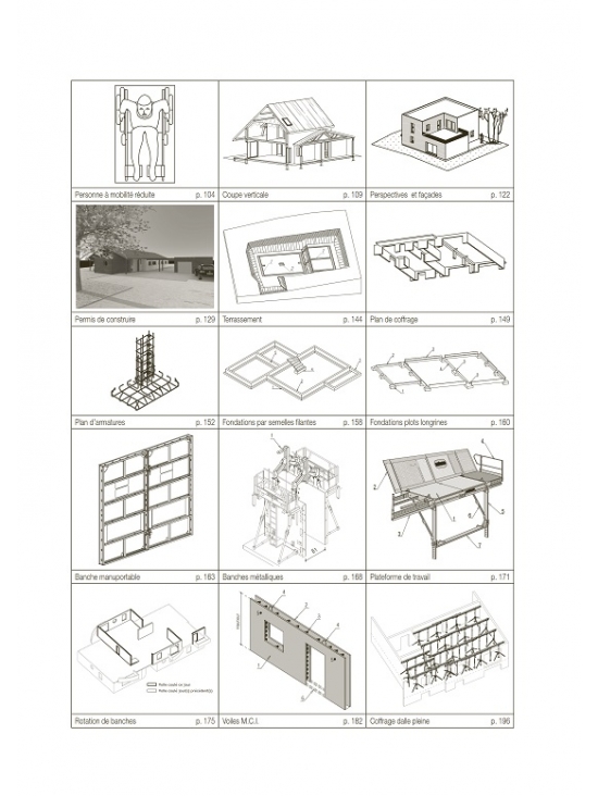 Techniques des dessins du bâtiment-Plans d’architecte et plans d’exécution 3e édition 2021(PDF)