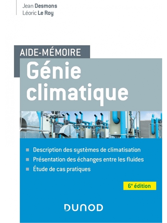 Aide-mémoire génie climatique - 6eme édition 2021 (PDF)