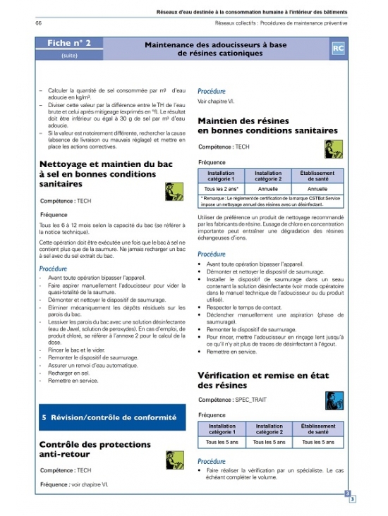 Réseaux d'eau destinée à la consommation humaine à l'intérieur des bâtiments - Partie 2 - Guide technique de maintenance - édition 2021 (PDF)