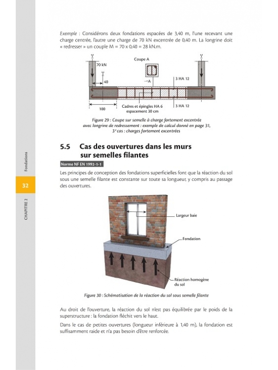 Fondations - Conception, dimensionnement et réalisation - Maisons individuelles et bâtiments assimilés - édition 2021 (PDF)