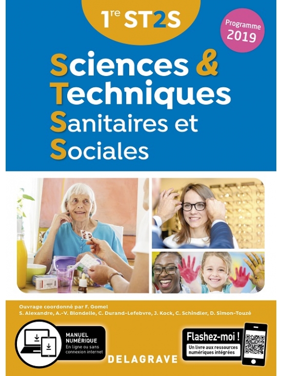 Sciences et Techniques Sanitaires et Sociales 1re ST2S, édition 2019 (PDF)