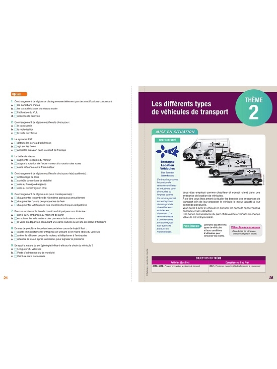Connaissance du véhicule CAP et 2de Bac Pro, édition 2017 (PDF)