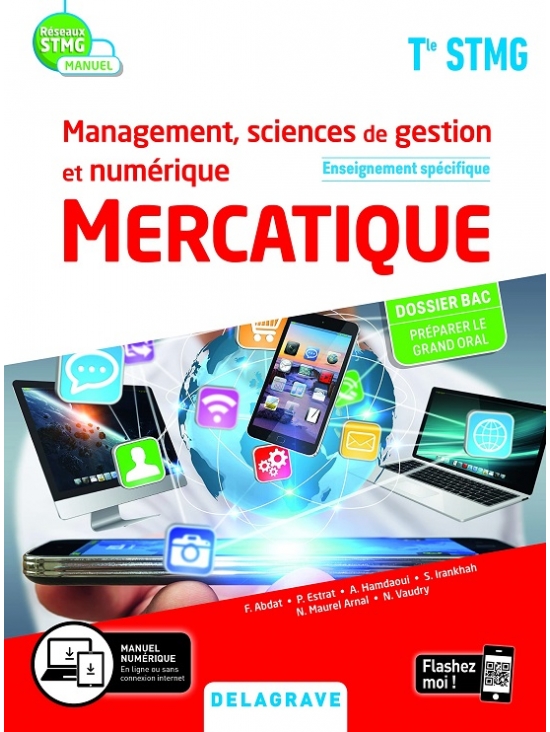 Management, Sciences de gestion et numérique - Mercatique enseignement spécifique Tle STMG, édition 2020 (PDF)
