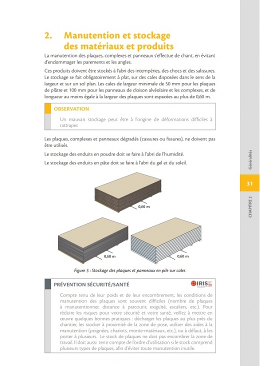Ouvrages en plaques de plâtre avec ou sans isolation: Plafonds, habillages, cloisons, doublages, parois de gaines techniques, édition 2022 (PDF)