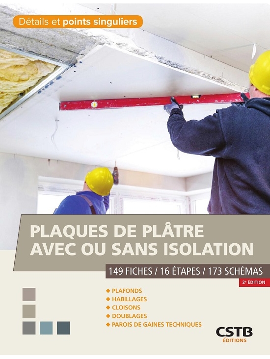 Plaques de plâtre avec ou sans isolation, édition 2022 (PDF)