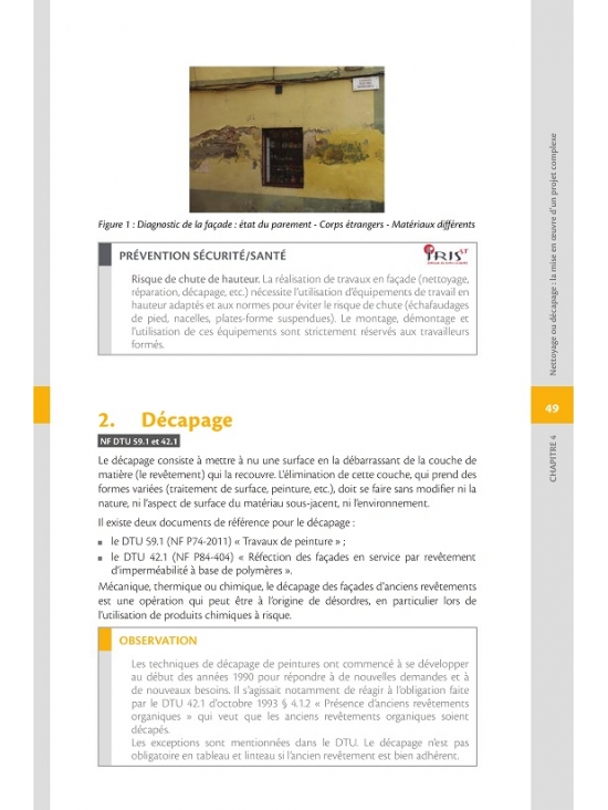 Lenettoyage et le décapage des matériaux de façade, édition 2016 (PDF)