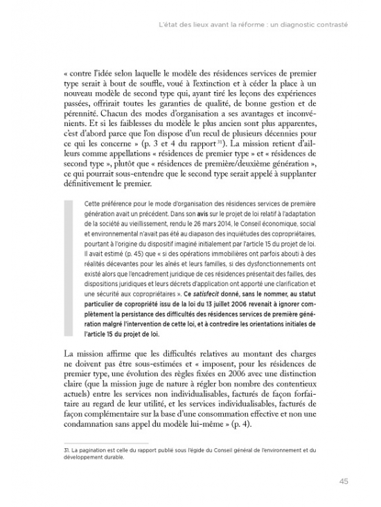 Les résidences services seniors - Statut juridique et modèle économique d'un secteur immobilier en développement, Édition 2016  (PDF)