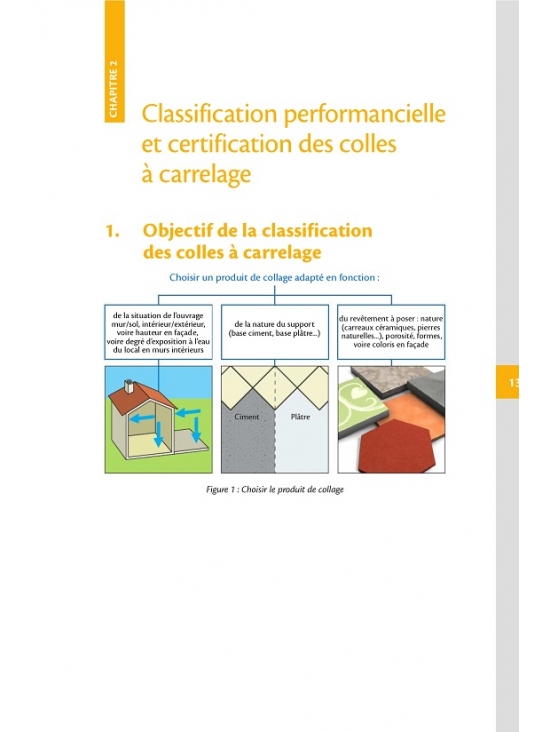 Pose collée de carrelage en travaux neufs. Carreaux céramiques ou assimilés - pierres naturelles. Édition 2023 (PDF)