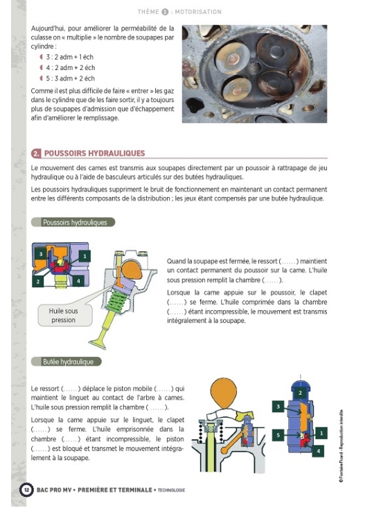 Technologie, bac pro maintenance des véhicules, 1re & terminale - option voitures particulières. Édition 2023 (PDF)