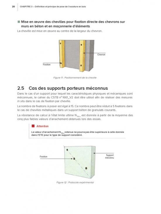 Bardage rapporté sur ossature secondaire en bois . Mise en œuvre sur murs en béton banché ou en maçonnerie d’éléments - édition 2024 (PDF)