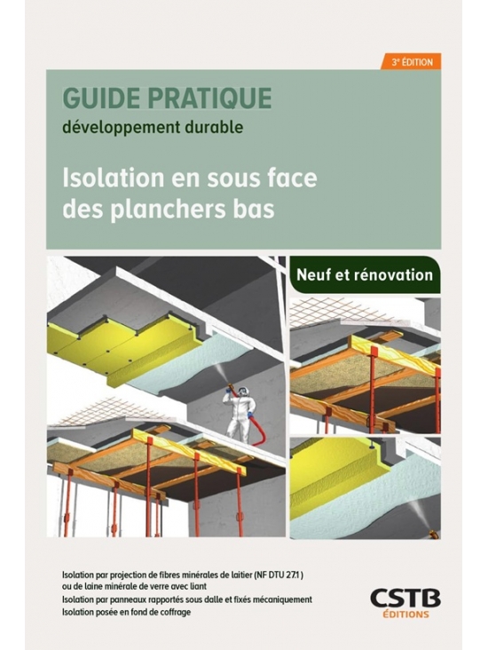 Isolation en sous face des planchers bas Ed 3 (PDF)