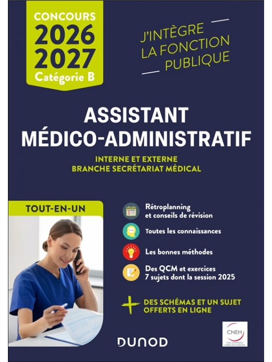 Concours Assistant médico-administratif 2026-2027 (PDF)
