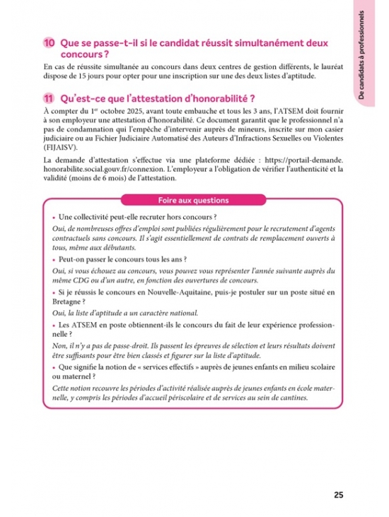 ATSEM • ASEM : Concours 2026-2027 Tout-en-un (PDF)