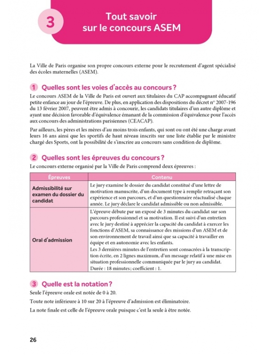 ATSEM • ASEM : Concours 2026-2027 Tout-en-un (PDF)