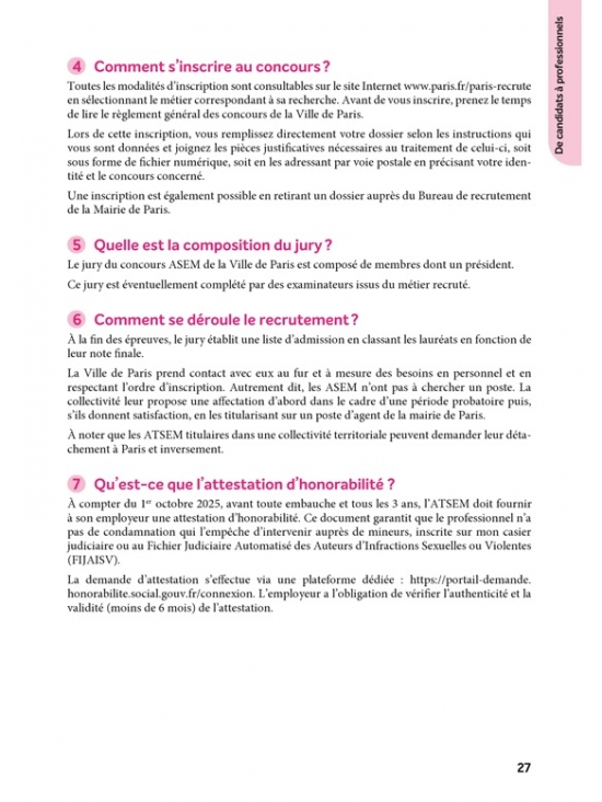 ATSEM • ASEM : Concours 2026-2027 Tout-en-un (PDF)